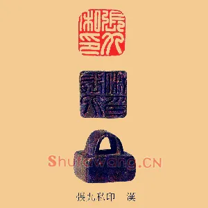 張,张九私印