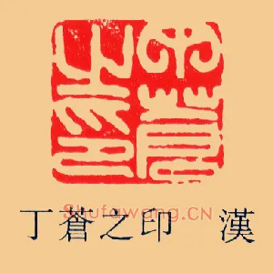 丁蒼,苍之印